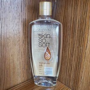 AVON Skin So Soft Signature Silk ARGAN BATH OIL 709ml 24 fl.oz.
